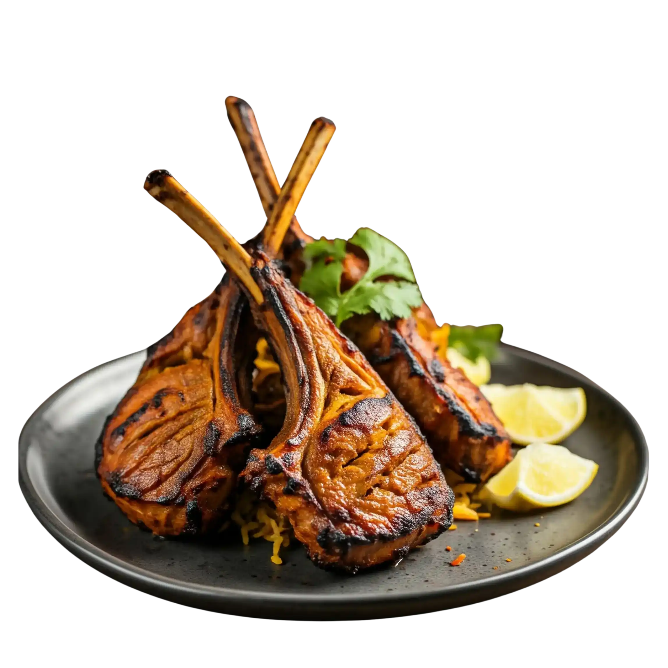Lamb Chops at Athidi Indian